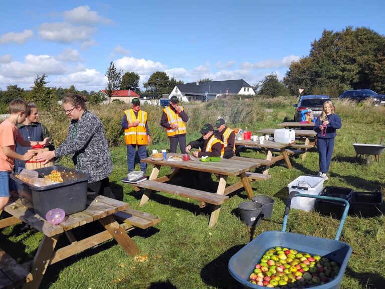 Æblefest i Skolehaverne på Løvegården