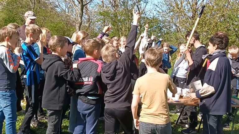 Skolehaver opstart ved Brunholm