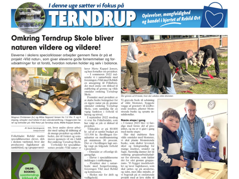 Artikel om Vilde områder på Terndrup Skole